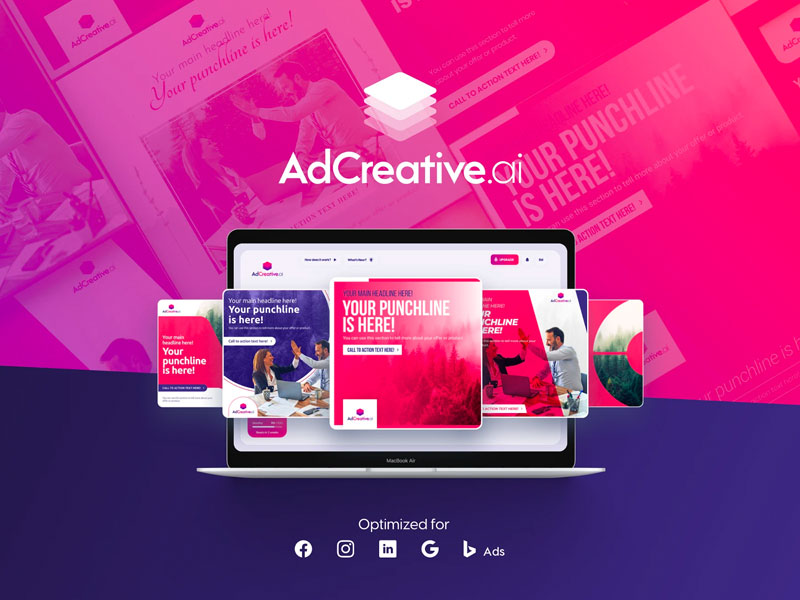 AdCreative.ai|利用AI人工智能设计并提高您的广告转化率