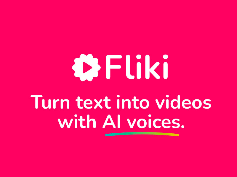 Fliki · 逼真的文本轉語言、視頻工具